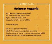 Pantun Slot Co Op Bahasa Inggris